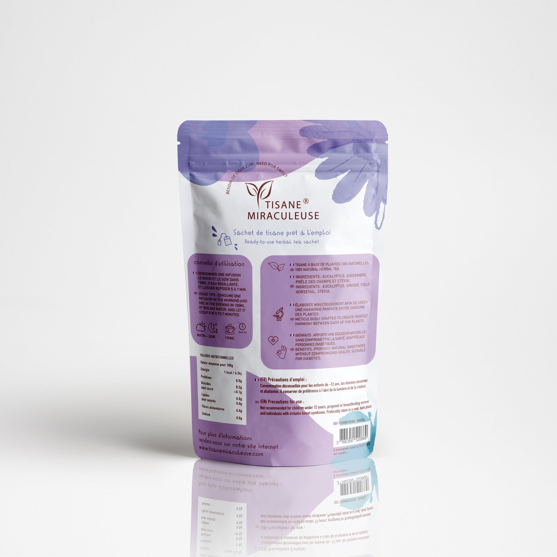 Tisane Sucres Naturels "Besoin de douceur" -Tisane Miraculeuse