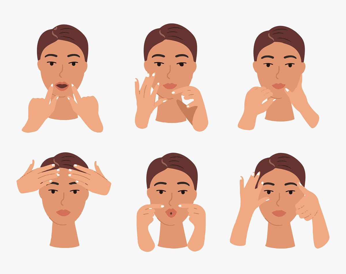 La gymnastique faciale, 5 minutes pour sculpter son visage.