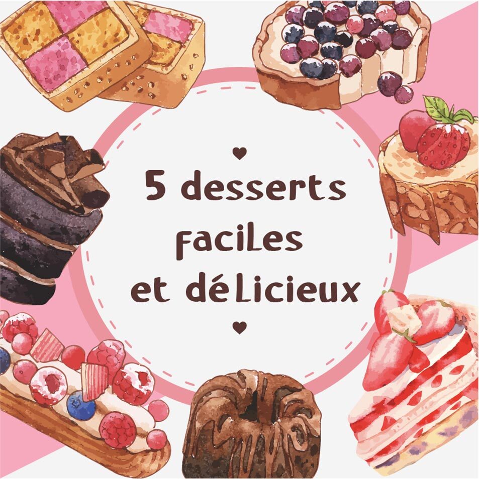 5 recettes faciles délicieux à préparer rapidement en 20 minutes