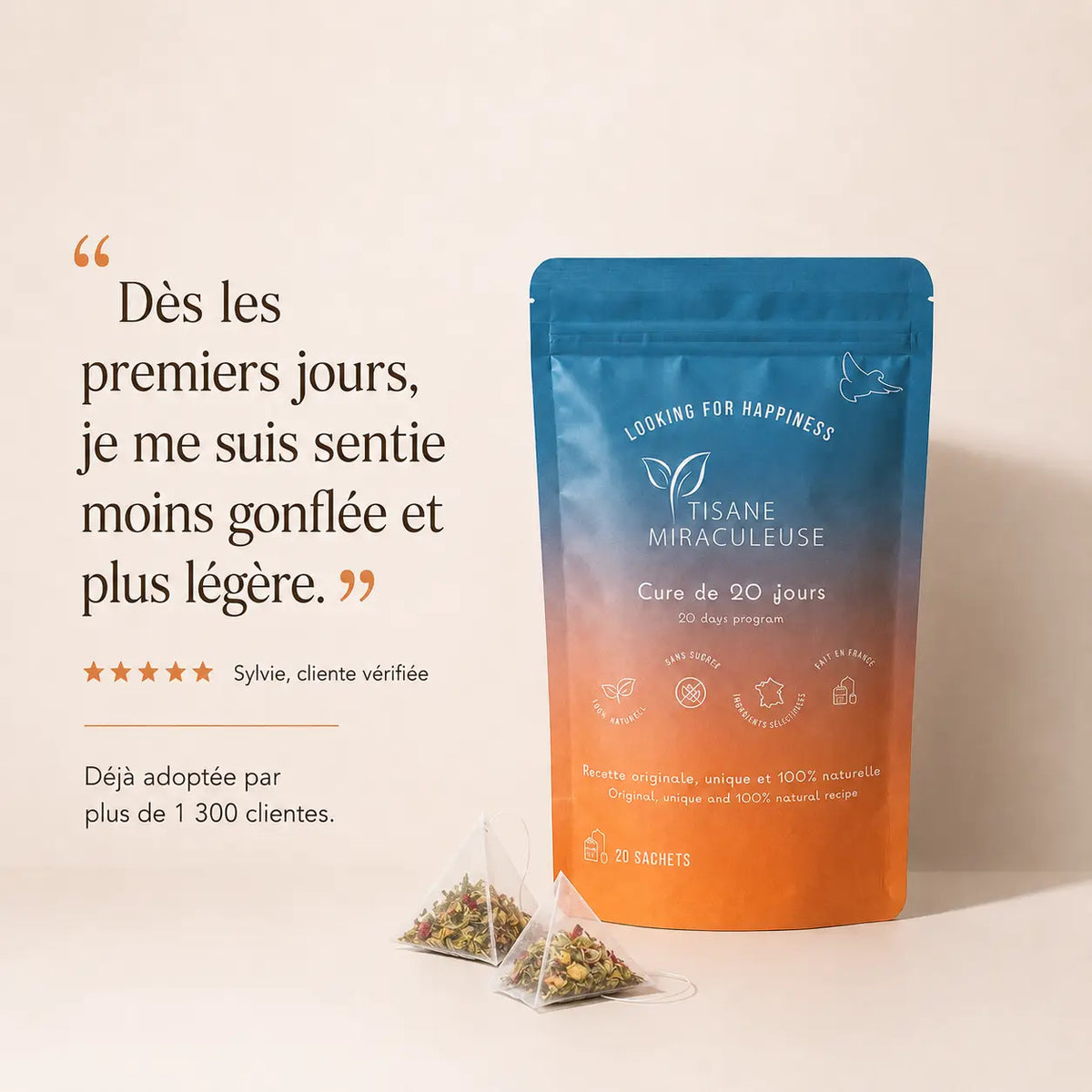 Tisane Miraculeuse Cure de 20 jours