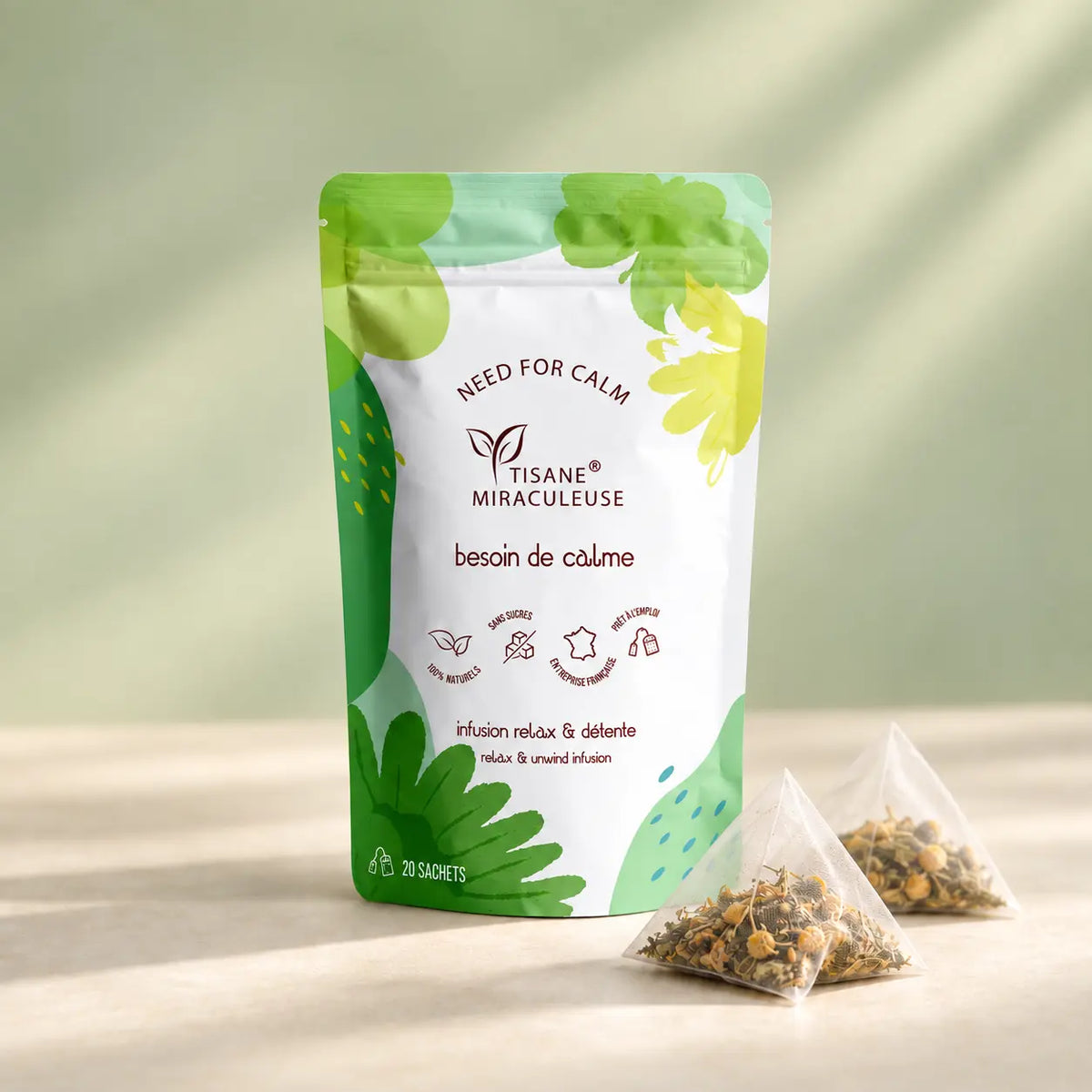 Tisane Relaxante & anti stress "Besoin de calme"