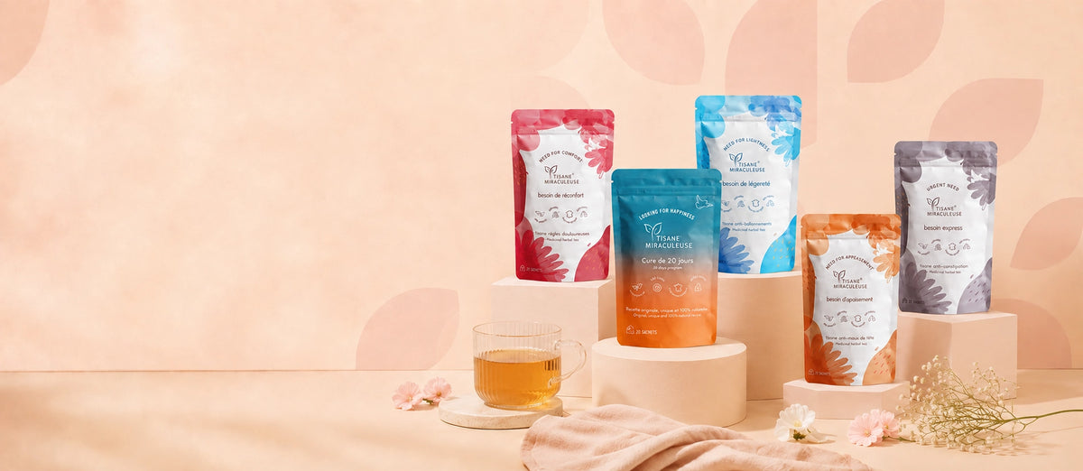 <p>La tisane qui vous </p><p><em>fait du bien</em></p>